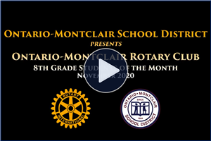 Meet OMSD’s November 8th Grade Rotary Students of the Month - Click here to view. 
